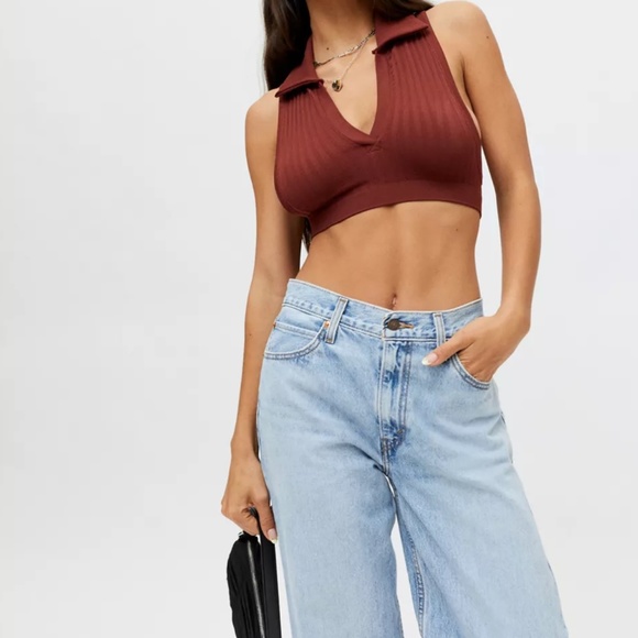 URBAN OUTFITTERS Out From Under Break Point Collared Bra Top - NWT (XL) - Picture 9 of 10